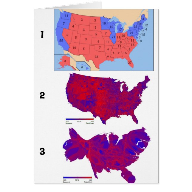 Democratic Vote Maps (Front)