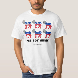 Democrats Are The NPC Soy Army T-Shirt