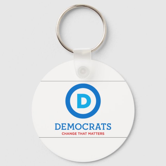 Democrats Key Ring (Front)