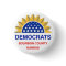 Democrats of Bourbon County, Kansas button