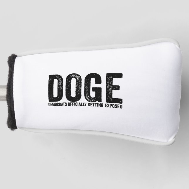 Democrats Officially Getting Exposed Golf Head Cover (Front)