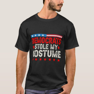 Democrats Stole My Costume Funny Political Vintage T-Shirt