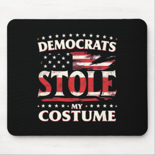 Democrats Stole My Costume Trump 2024 Halloween Co Mouse Mat