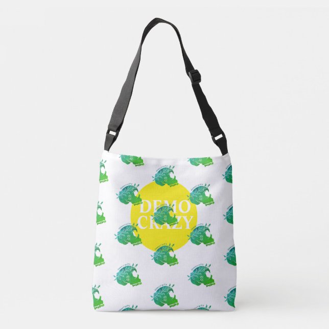 democrazy crossbody bag (Back)