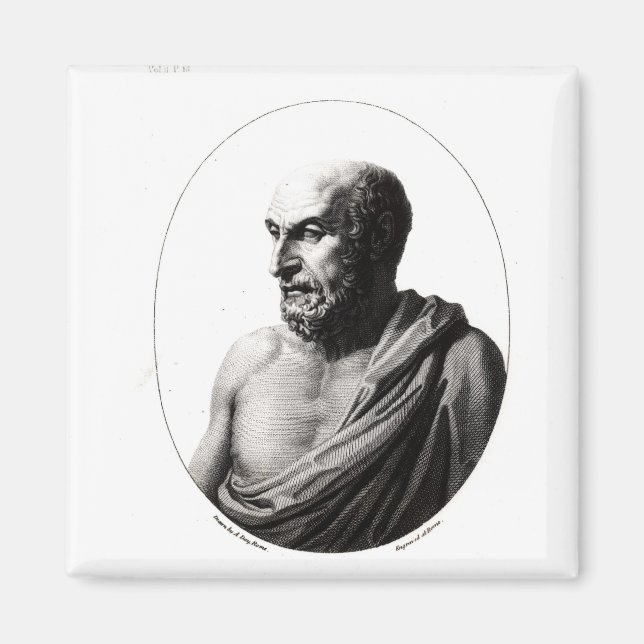 Democritus Magnet (Front)