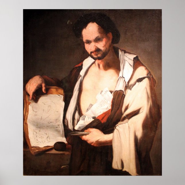 Democritus Poster (Front)