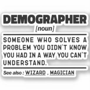 Demographer Noun Definition Demography Worker Cool