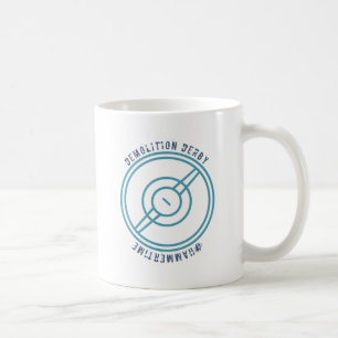 Demolition Derby - Blue Station Coffee Mug