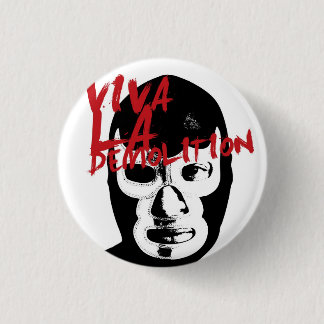 Demolition Wrestle 3 Cm Round Badge
