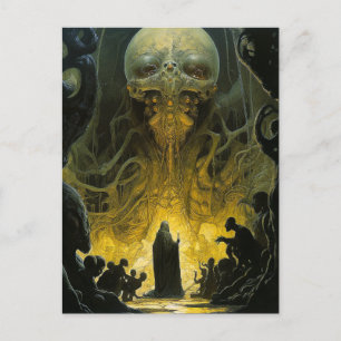 Demon Alien Underworld Creature Postcard