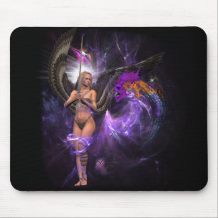Demon Battle Mousepad