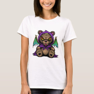Demon Bear – Cute but Cursed" T-Shirt