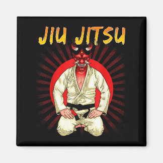Demon Brazilian Jiu Jitsu Oni Magnet