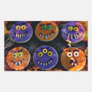Demon Cookies! Rectangular Sticker