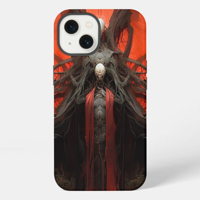 Demon Creatures Dark Fantasy Horror iPhone Case (Back)