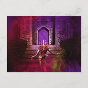 Demon Dance Postcard