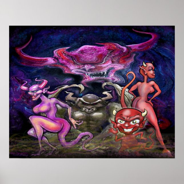 Demon Dance Poster (Front)