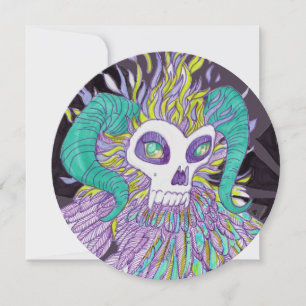 Demon Feathers Spooky Monster