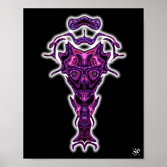 Demon from the Underworld's bust v1.3 Poster (Front)