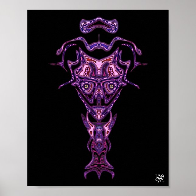 Demon from the Underworld's bust v1 Poster (Front)