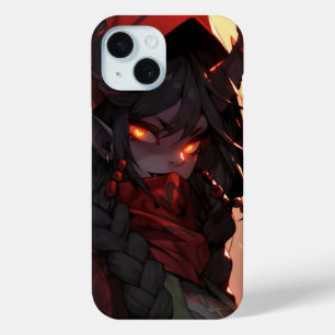 Demon Girl Anime iPhone 15 Case