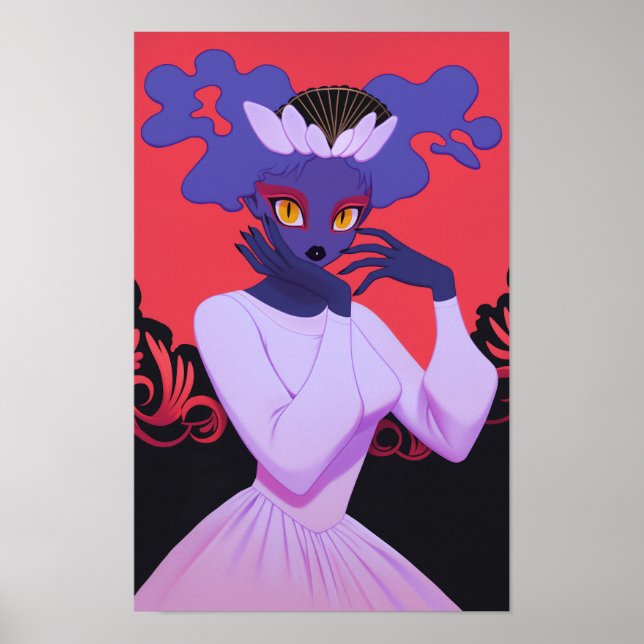 Demon Girl Poster (Front)