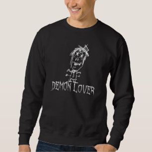 Demon Halloween Costume Word 2 Sweatshirt
