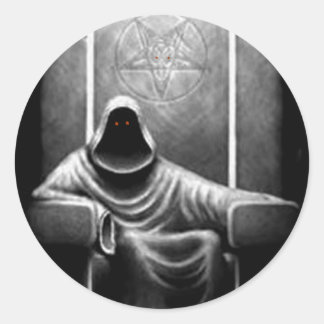 Demon Hunter Classic Round Sticker