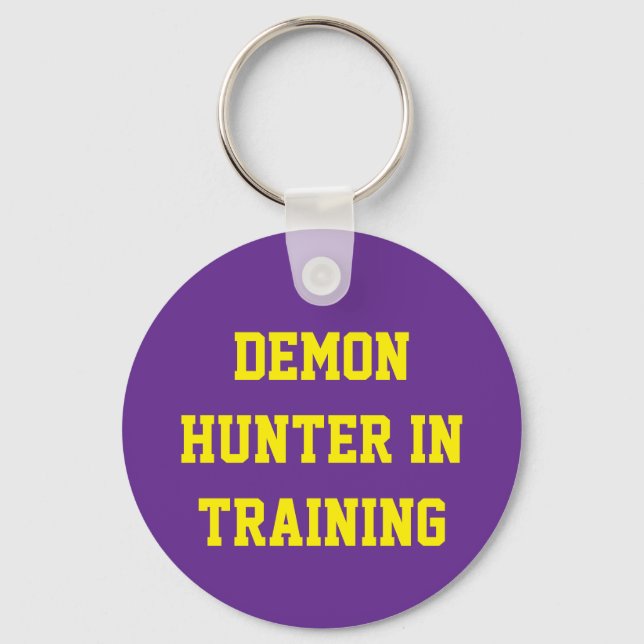 Demon hunter keychain  (Front)