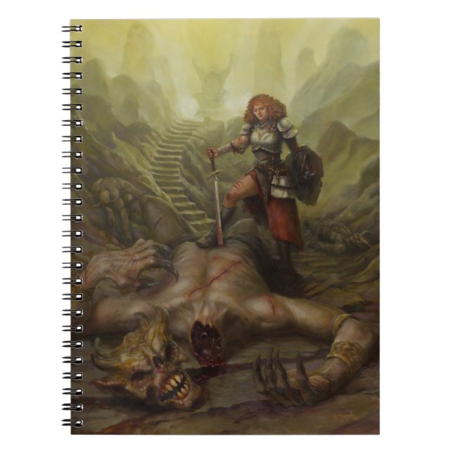 Demon Hunter Notebook (Front)