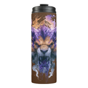 Demon Lion Travel Tumbler