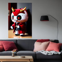 Demon lord plush toy | AI Art  