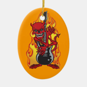 Demon of Rock Ceramic Tree Decoration