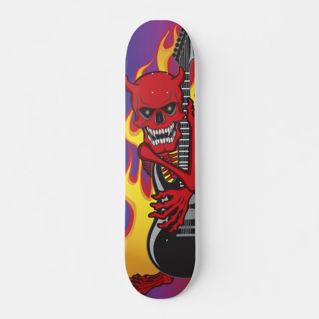 Demon of Rock Skateboard (Front)