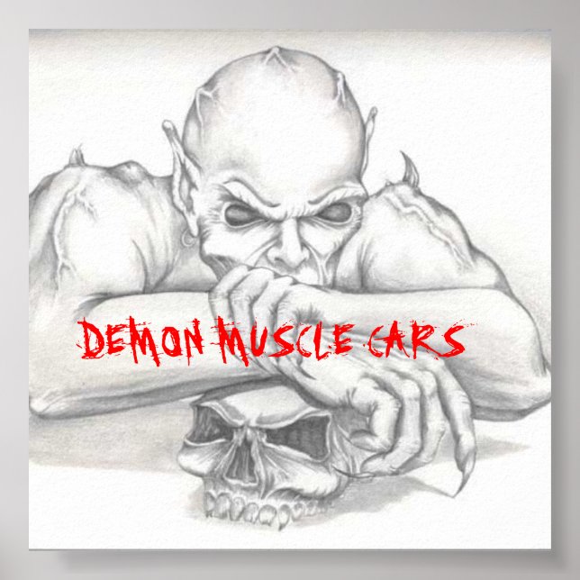 DEMON OPTION 1, DEMON MUSCLE CARS POSTER (Front)