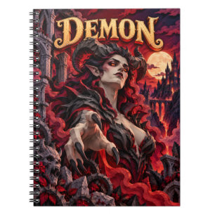 Demon, Paper Cut Monster Notebook