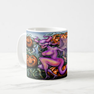 Demon Pumpkins Fae Coffee Mug