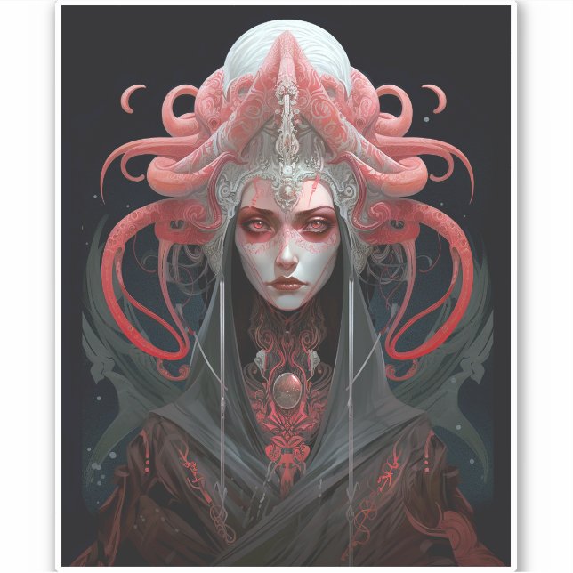 Demon Queen Fantasy Art (Front)