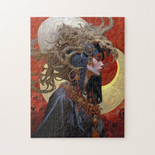 Demon Queen Fantasy Art Jigsaw Puzzle