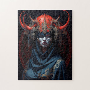 Demon Queen Fantasy Art Jigsaw Puzzle