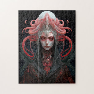 Demon Queen Fantasy Art Jigsaw Puzzle