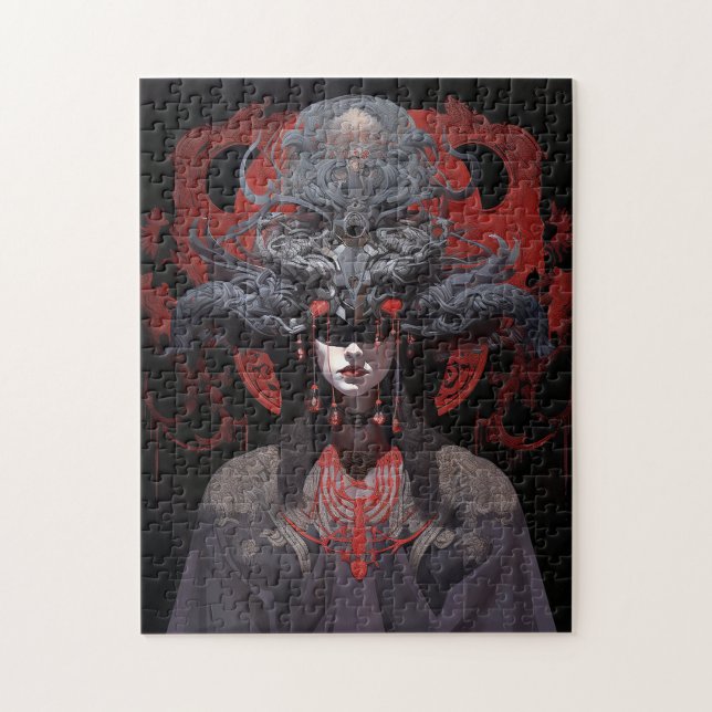 Demon Queen Fantasy Art Jigsaw Puzzle (Vertical)