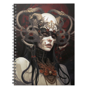 Demon Queen Fantasy Art Notebook