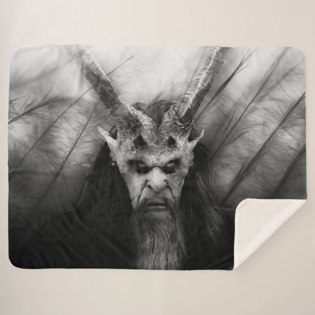 DEMON SHERPA BLANKET (Front (Horizontal))