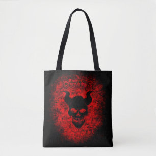 Demon Skull Amazing Demon Boy Tote Bag
