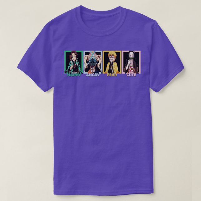 demon slayer group T-Shirt (Design Front)