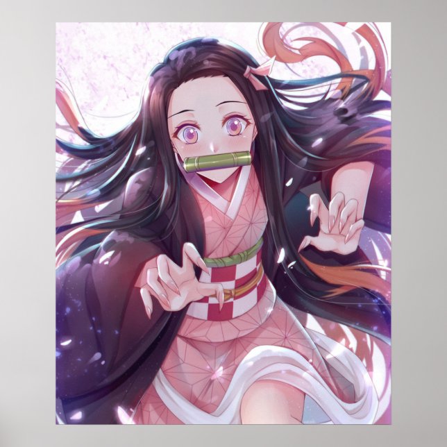 Demon Slayer Nezuko Kamado Poster (Front)