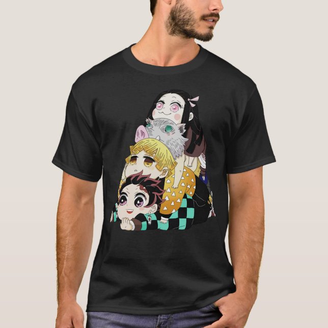 Demon Slayer Nezuko Kimetsu No Yaiba  Anime Shirt  (Front)