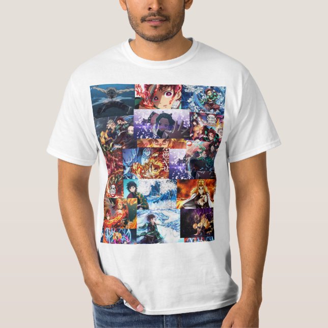 demon slayer T-shirt, anime images T-Shirt (Front)