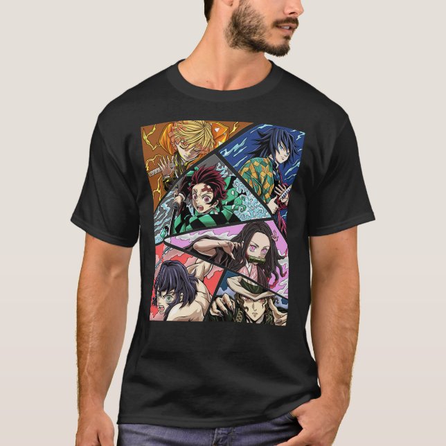 Demon Slayer T-ShirtDemon Slayer Classic T-Shirt (Front)